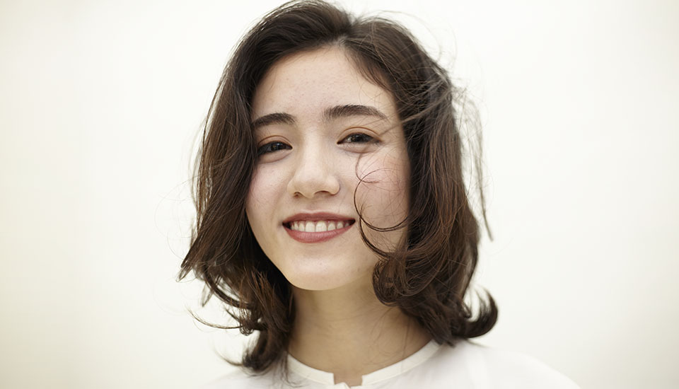 ミディアムヘアスタイル73